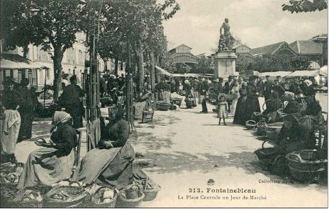 Place du marché vers 1900
