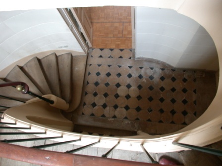Escalier de l'hôtel de Lamballe