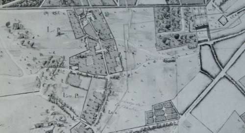 Plan par Billaudel en 1712