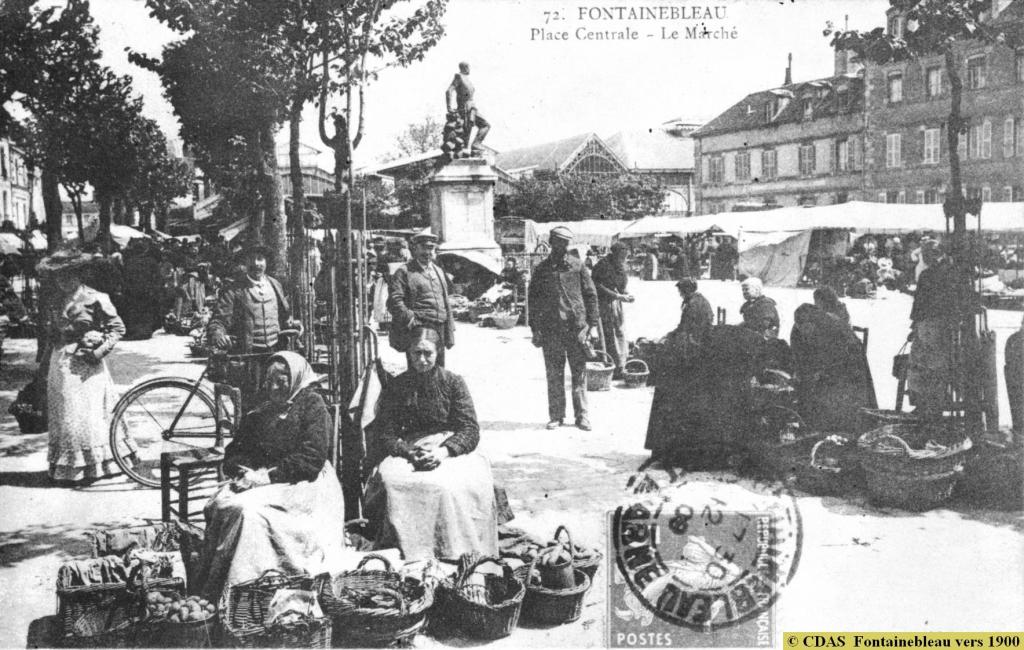 Place du marché en 1900